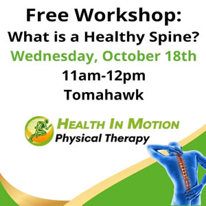 Healthy Spine Workshop at Health In Motion